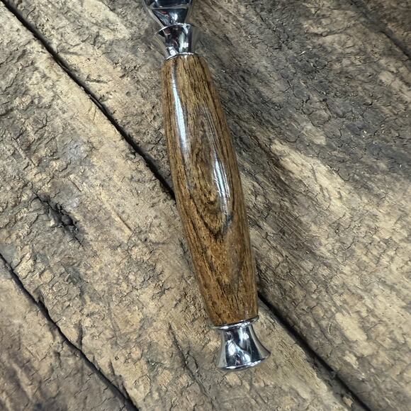 Imperium Shaving Handmade zebra wood Luxury Razor - Fits Gillette Mache 3/Fusion - Picture 4 of 6